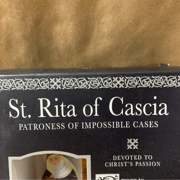New! St Saint Rita Cascia Patroness Impossible Cases Abuse Marriage Difficulties - Picture 3 of 8